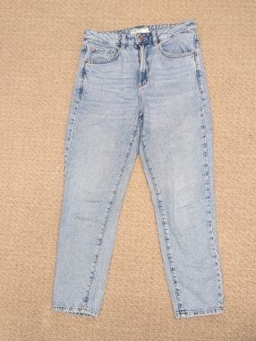 Garage Mom jeans - Light Blue High Rise Women's Jeans